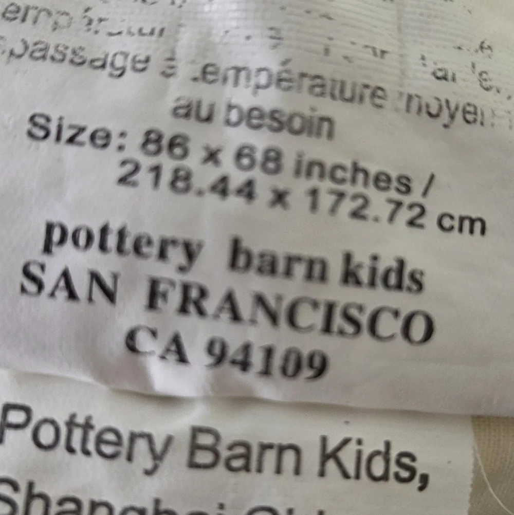 Pottery Barn Kids 86 X 68 Twin / Full Quilt Spring Flowers Girls Teen Bedroom